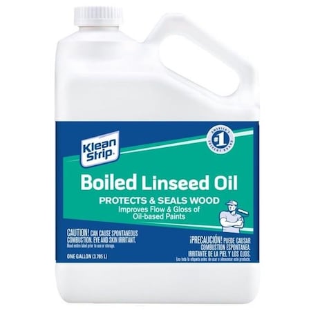 Wm Barr WM Barr GKL0145 Boiled Linseed Oil - 1 gal; Pack of 4 GKL0145